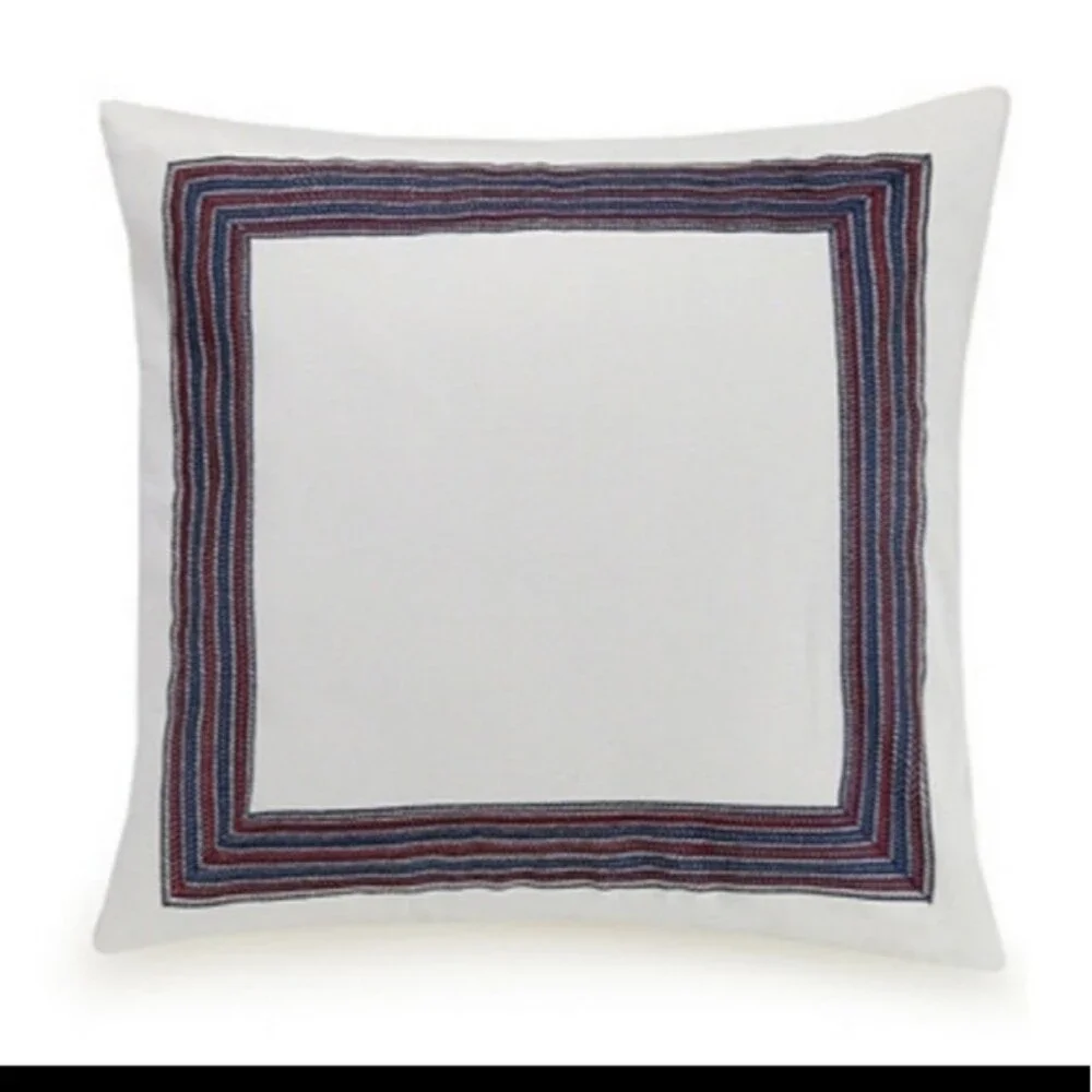 Jessica Simpson Valdivia Euro Sham 26 x 26 Linen Blend Sham Only
